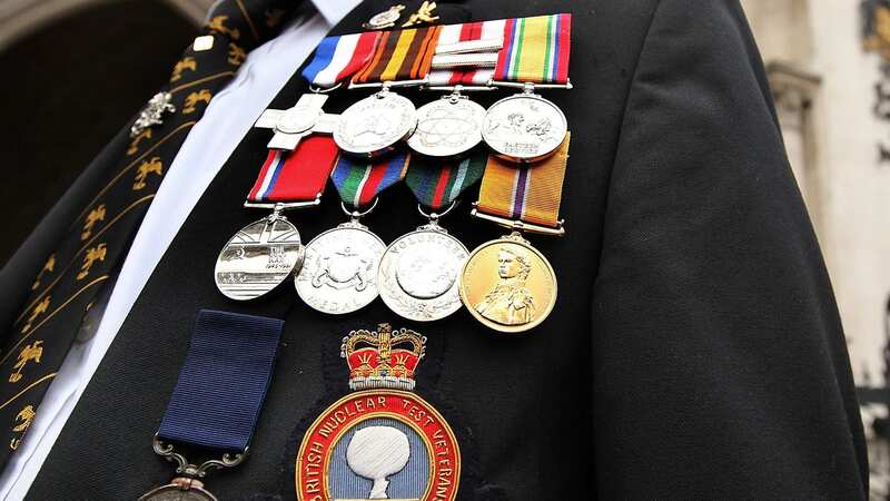 Nuclear veterans can now wear an official medal for the nuclear tests which they say left them with a legacy of illness and birth defects which the UK government continues to deny (Image: Getty)