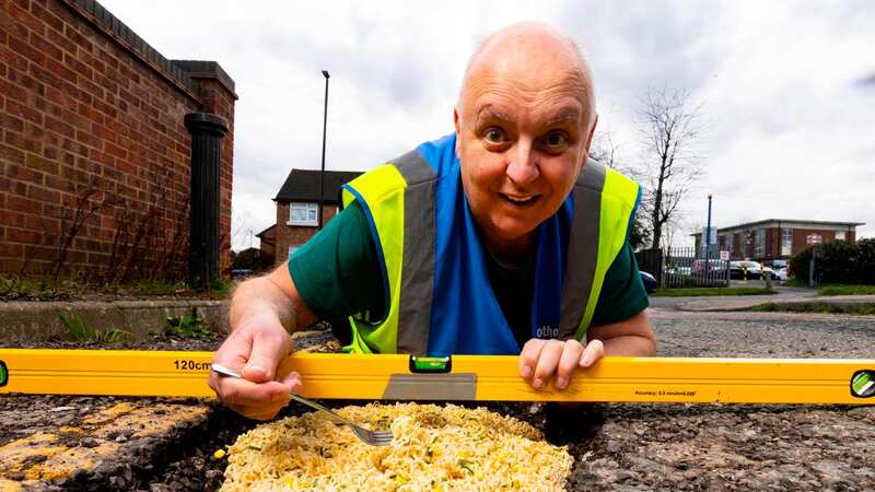 Mark Morell is famously known as Mr Pothole (Image: Mr Pothole/Pot Noodle)