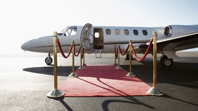 There has been a big rise in private jet usage (Image: Getty Images)