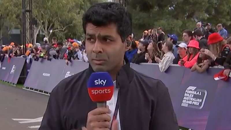Karun Chandhok has a reason to be worried for Lewis Hamilton (Image: Sky Sports)