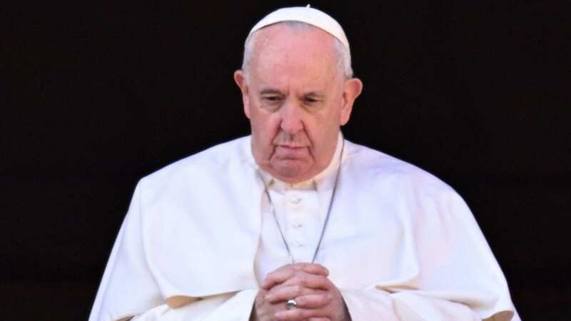 Pope Francis is in hospital with a respiratory infection (Image: AFP via Getty Images)