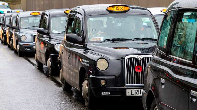 Taxi drivers travel 46,500 miles a year - the equivalent of two London to Sydney round trips (Image: SWNS)