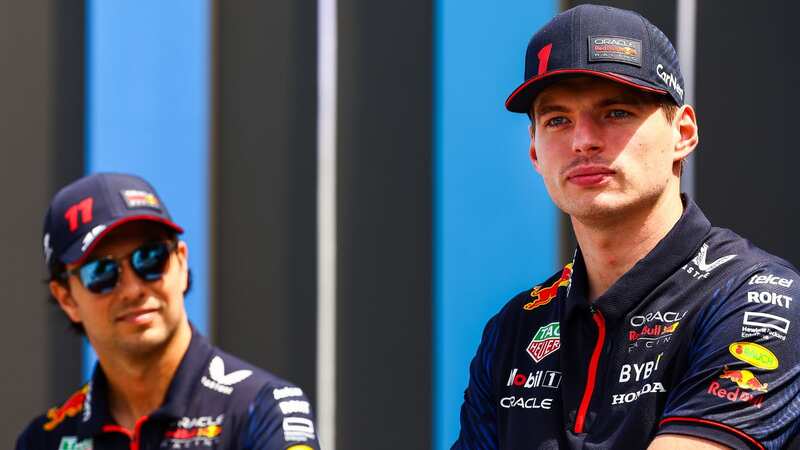 Max Verstappen and Sergio Perez disagree over their radio confusion in Jeddah (Image: Getty Images)