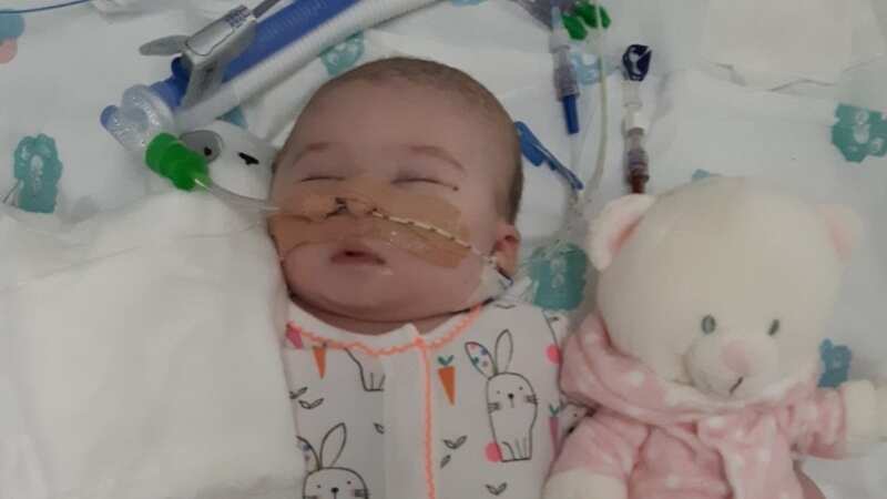 Baby Faye Neiland, who passed away aged 10 days after she was born (Image: Collins Dublin)