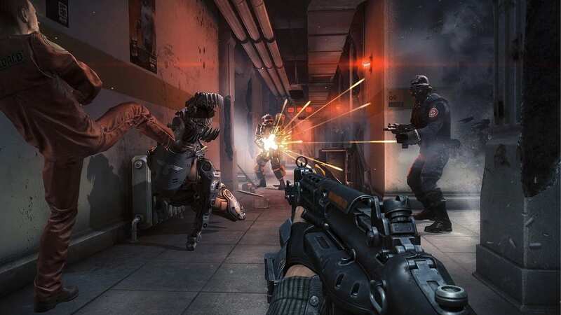Fire away at endless Nazis in the 2014 reboot of Wolfenstein, featured in this month