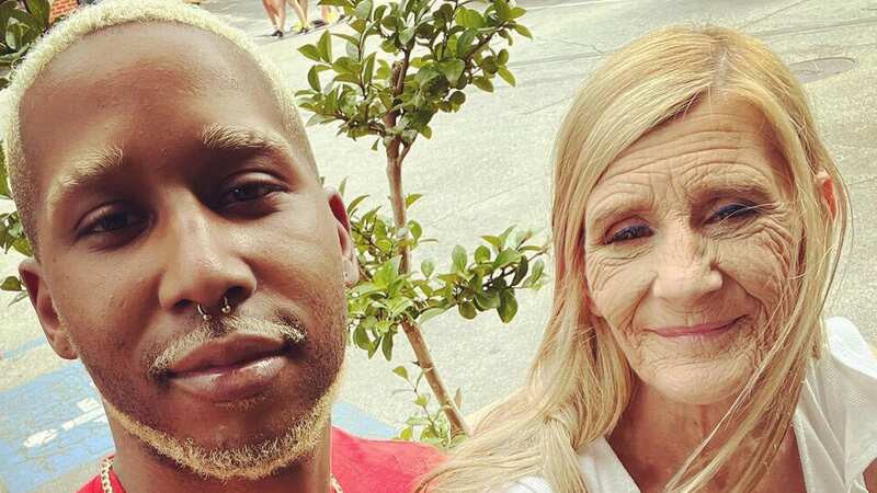 Quran with his wife Cheryl (Image: Jam Press Vid/@kingqurannewpage)