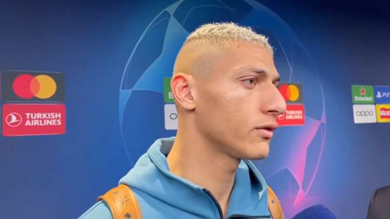 Richarlison has hit back at claims he led a mutiny against Antonio Conte (Image: Sky Sports)