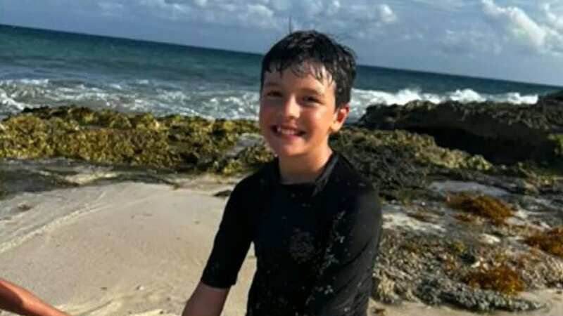 Dillon Armijo was bitten by a shark during a family holiday in Mexico (Image: CEN)