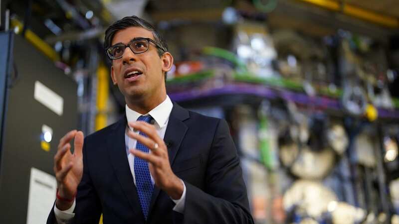 Rishi Sunak says he wants to “power up Britain” (Image: PA)