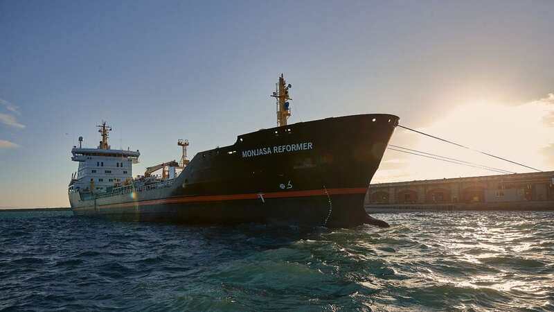 The Monjasa Reformer - which was hijacked by pirates six days ago (Image: MONJASA/AFP via Getty Images)