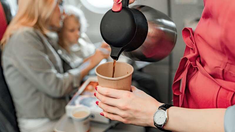 A flight attendant has warned people away from hot drinks on planes (Image: Getty Images/iStockphoto)