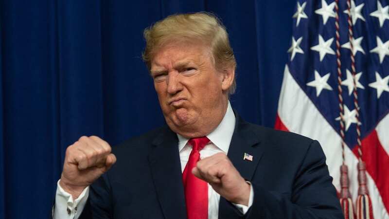 Trump became the first former US president to face criminal charges (Image: AFP via Getty Images)