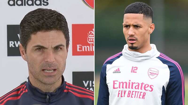 Arteta gives Saliba update amid Arsenal fears over season-ending injury