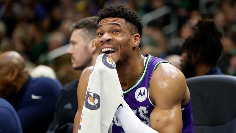 Giannis was seething with the Milwaukee Bucks performance on Thursday (Image: John Fisher/Getty Images)