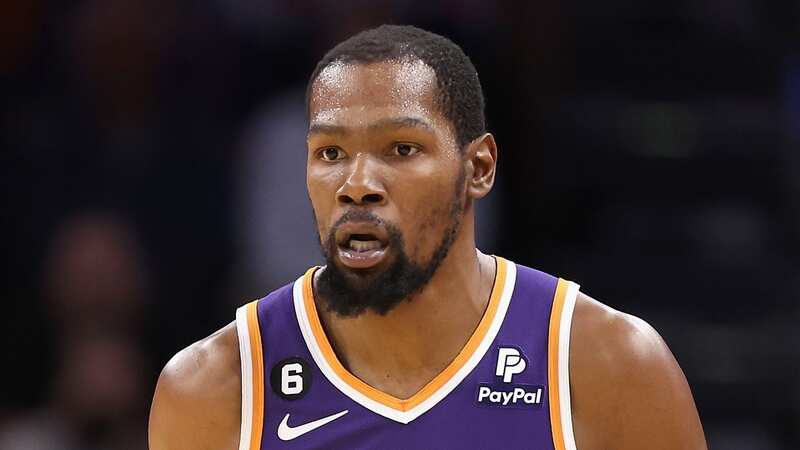 Kevin Durant made his home debut for the Phoenix Suns (Image: Getty)