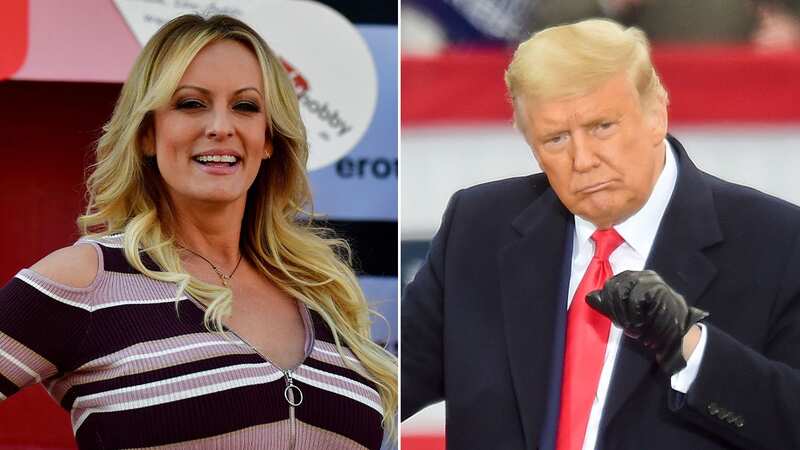 Stormy Daniels claims she had sex with the married tycoon at a charity golf tournament in 2006 (Image: AFP via Getty Images)