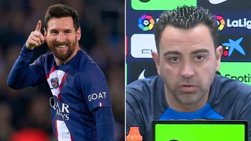 Xavi Hernandez has urged Lionel Messi to return to Barcelona (Image: Barca TV)