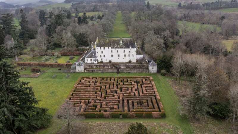 Traquair House at the Scottish borders will be open to the public this weekend (Image: Katielee Arrowsmith SWNS)
