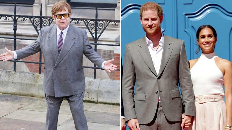 Harry and Elton are good friends (Image: GETTY)
