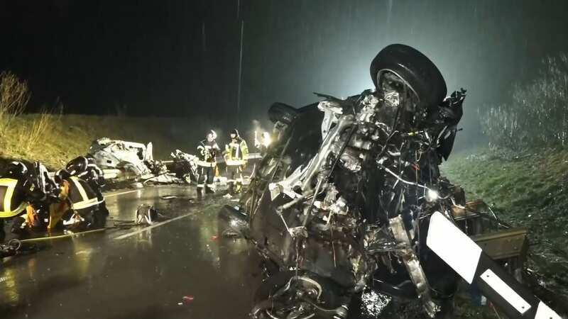 A total of seven people died and three others were severely injured in the crash (Image: Newsflash)