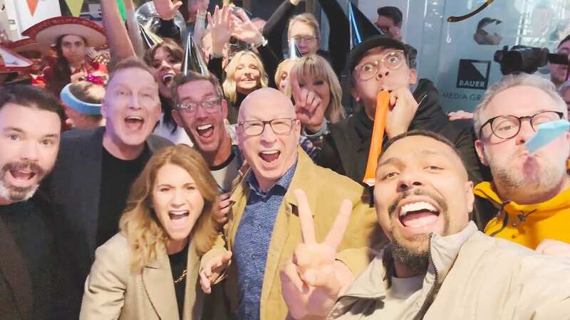 Colleagues threw launch party for Ken Bruce (Image: TV GRABS)