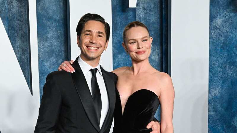 Justin Long and Kate Bosworth, pictured at the Vanity Fair Oscar Party, are engaged (Image: Anthony Harvey/REX/Shutterstock)