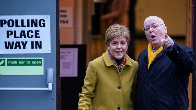 Nicola Sturgeon and her husband Peter Murrell (Image: Getty Images)