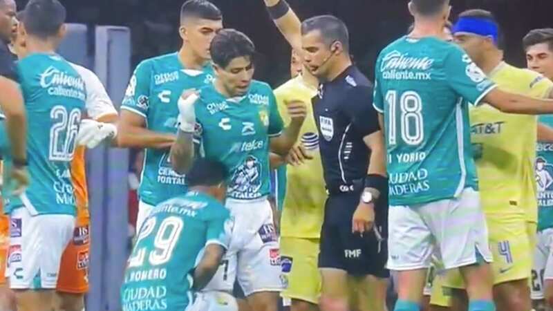 Liga MX referee Fernando Hernandez has been banned for 12 matches