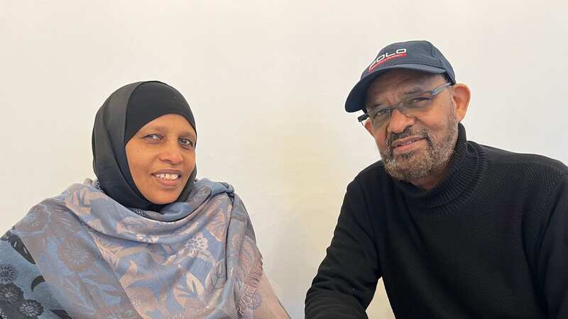 Fardusa said her parents Halimo and Ahmed (both pictured) are 