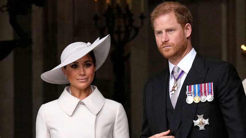 The final group of 15 shows there is no place for Prince Harry and Meghan on the Buckingham Palace balcony (Image: POOL/AFP via Getty Images)