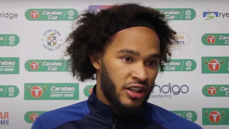 Izzy Brown has announced his retirement from football at the age of just 26 (Image: Luton Town FC)