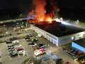 Major fire breaks out at Jaguar car dealership as nine engines battle huge blaze eiqrtirhieeinv