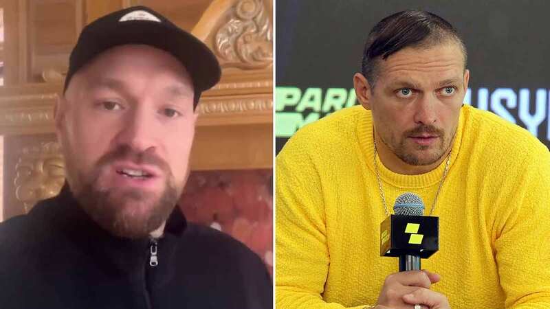 Oleksandr Usyk admits he was "very happy" when Tyson Fury fight collapsed