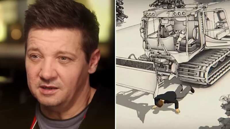 Jeremy Renner shares the shocking moment he was almost crushed to death by snow plow (Image: ABC)