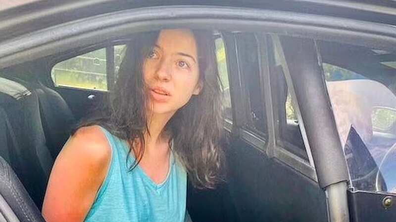 Moment woman, 19, arrested over Snapchat video 