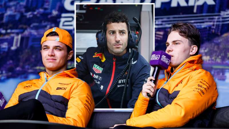 Lando Norris says he is enjoying working with Oscar Piastri (Image: HOCH ZWEI/picture-alliance/dpa/AP Images)
