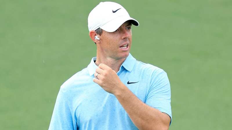 Rory McIlroy has been criticised for using in-play interviews after looking likely to miss the cut at Augusta International (Image: AP)