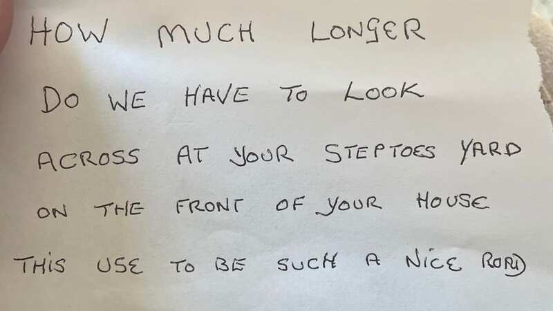 A woman was left fuming after receiving a 