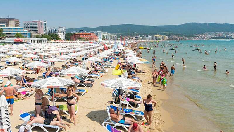 Brits party in the sunshine at Sunny Beach (Image: Channel 4)