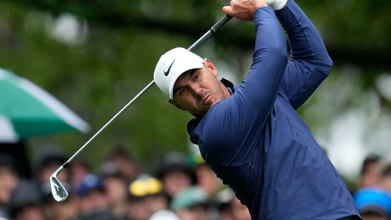 Brooks Koepka is leading the way heading into Sunday at Augusta (Image: AP)