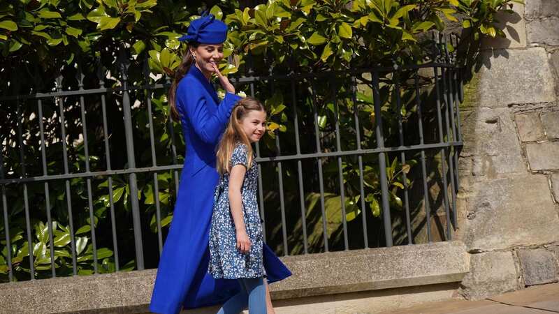 The Princess of Wales and her daughter Princess Charlotte had a cute 