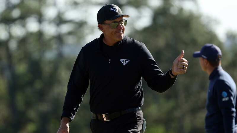 Phil Mickelson shot the lowest ever score from an over-50 at The Masters (Image: Getty Images)