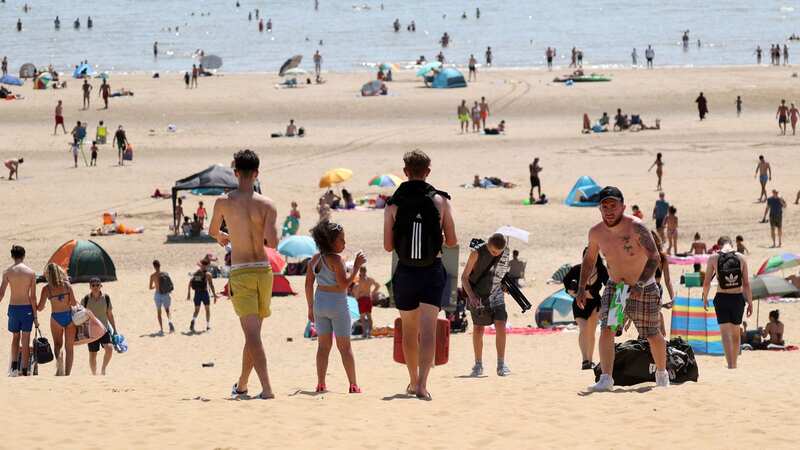 Camber Sand is warmer than most UK beaches (Image: Martin Burton/SussexLive)