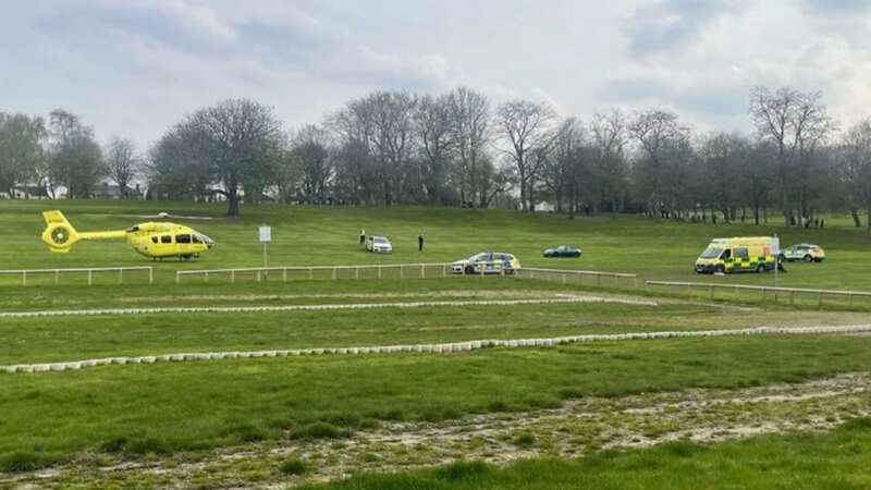 A child died in Clifton Park, Rotherham, yesterday