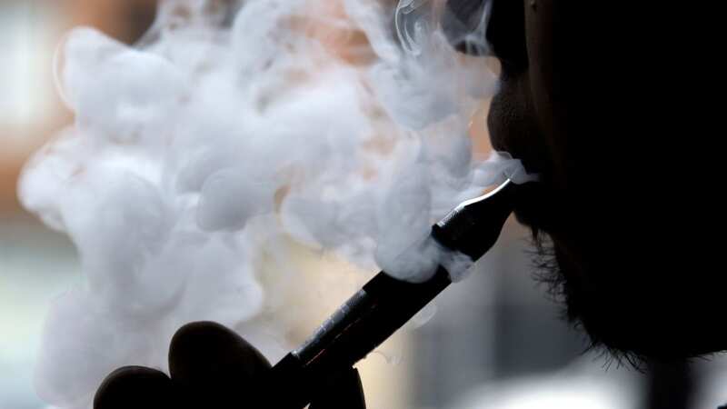 Vapes or e-cigs do not contain harmful tobacco but do contain addictive nicotine (Image: AP)