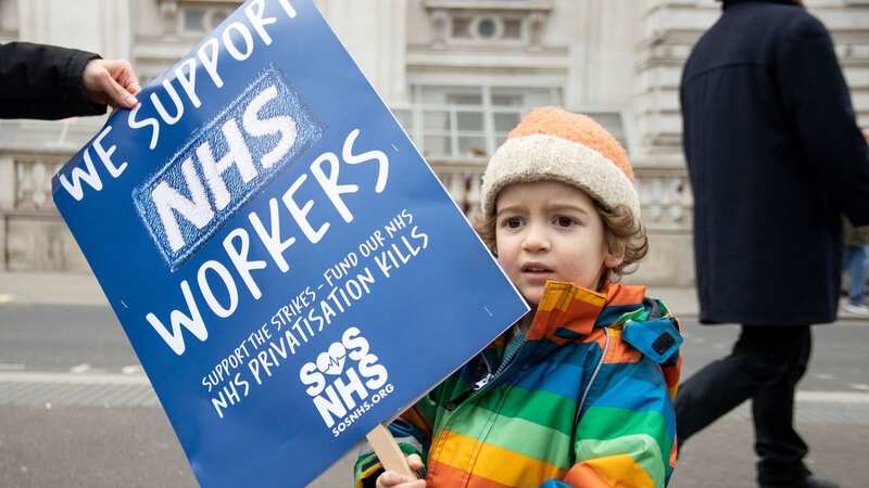 Striking doctors have received widespread support for their cause (Image: Sinai Noor/REX/Shutterstock)