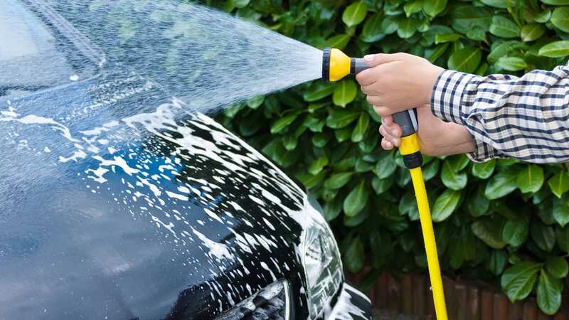 The expert has issued a warning for anyone using a pressure washer (stock photo) (Image: Getty Images/iStockphoto)
