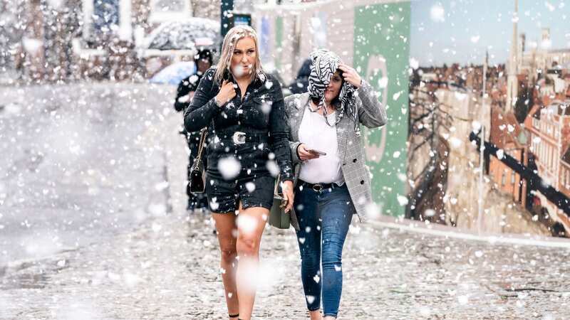 The Met Office is warning of unsettled conditions as gusts are set to hammer parts of the UK, with snow predicted in some parts (Image: PA)