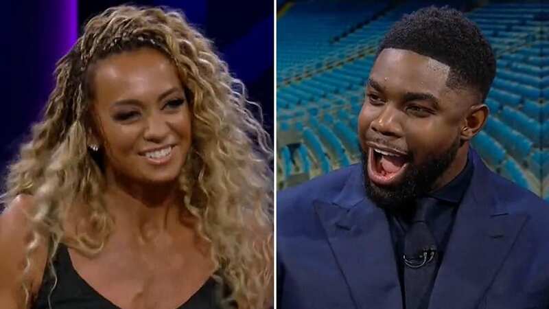 Micah Richards was left speechless by Kate Abdo