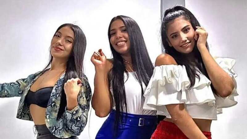 Nayeli Tapia, (right) Denisse Reyna (middle) and Yuliana Macias (left) disappeared on their way to the beach (Image: Newsflash)